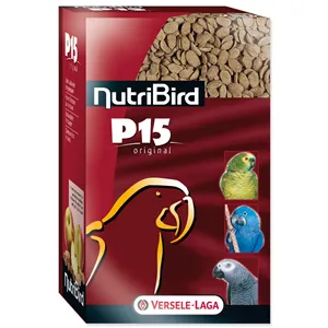 Versele-Laga Krmivo NutriBird P15 Original Pro velké papoušky 1 kg Versele-Laga Krmivo NutriBird P15 Original Pro velké papoušky 1 kg