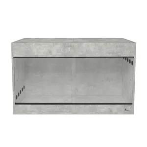 Diversa Dřevěné terárium s nástavcem 120 x 50 x 72 cm - Beton Diversa Dřevěné terárium s nástavcem 120 x 50 x 72 cm - Beton
