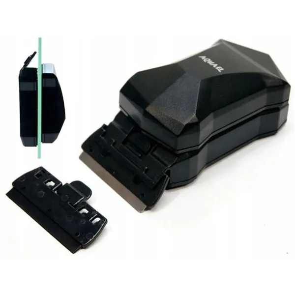 Aquael magnetický čistič M 2v1 pro sklo do 8mm