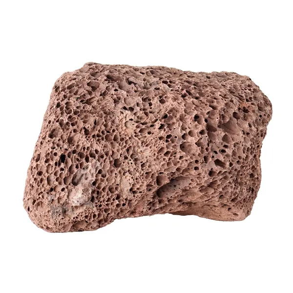 Lávový kámen červený